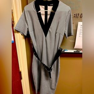 Fitted work dress size large